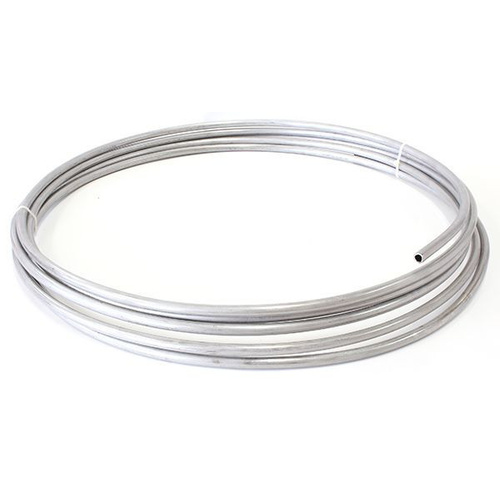Aeroflow 3/8'' S/STEEL FUEL LINE (9.5mm)STAINLESS STEEL HARD LINE