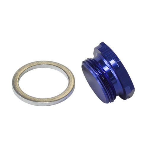 Aeroflow HOLLEY INLET BOWL BLANK PLUG BLUE 7/8'' X 20 PLUG / BLANK