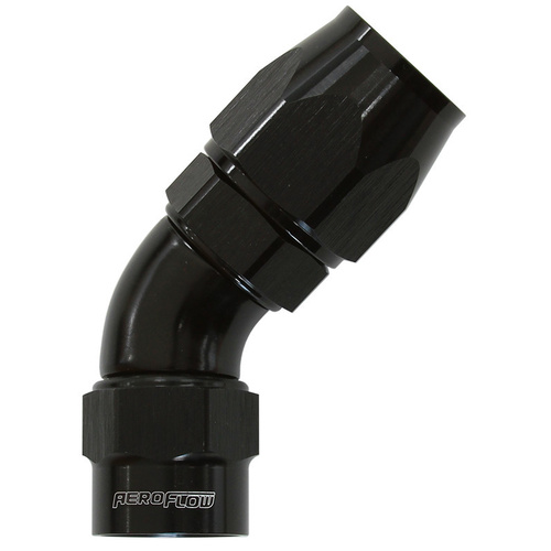 Aeroflow -12AN 45 DEGREE KRYPTALON FULL FLOW BIG BORE 1 PIECE