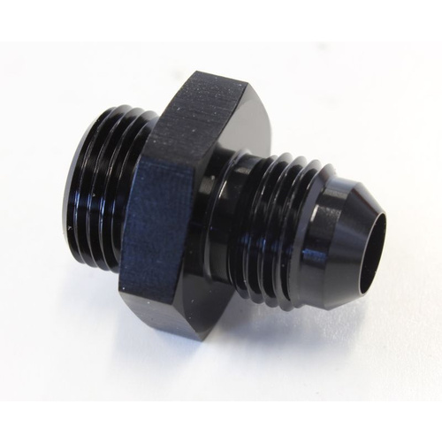 Aeroflow CARTER/EDELBROCK FITTING -6 BLACK 5/8'' X 20 TO -6AN