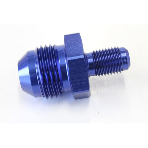 Aeroflow 3/8''-24 INVERTED FLARE TO -8ANBLUE ALSO CAN BE WASHER SEAL