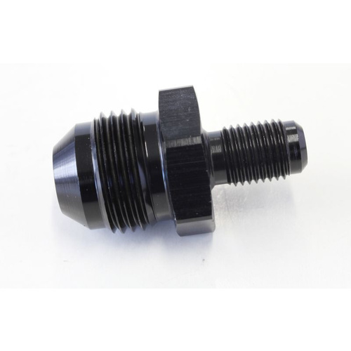 Aeroflow 3/8''-24 INVERTED FLARE TO -8ANBLACK ALSO CAN BE WASHER SEAL