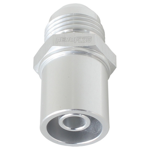 Aeroflow PUSH IN COVER BREATHER ADAPTERTO -8AN SILVER BA to FG FRONT