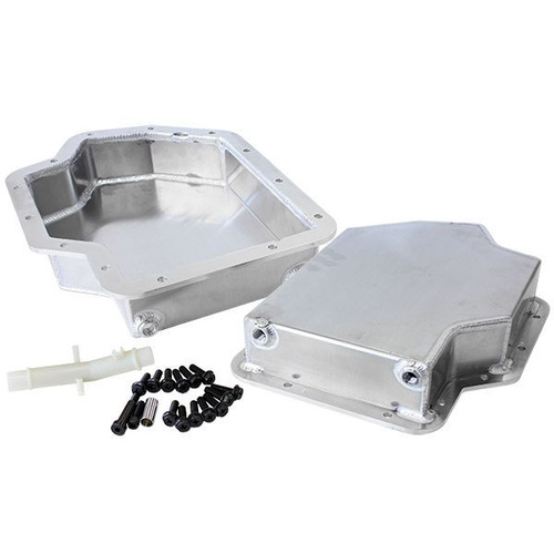 Aeroflow TH400 3'' DEEP FABRICATED TRANSMISSION PAN INC FILTER EXTENSI