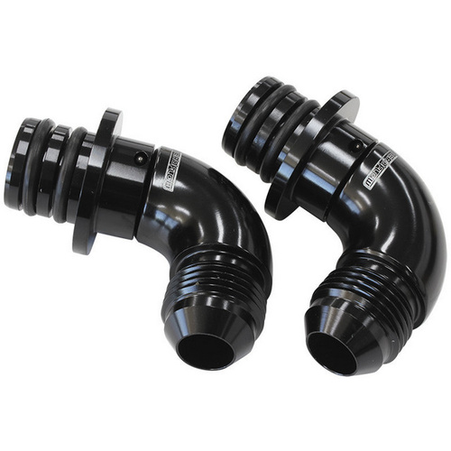 Aeroflow FORD 6R TRANS COOLER PORT FITTINGS FULL FLOW -8AN