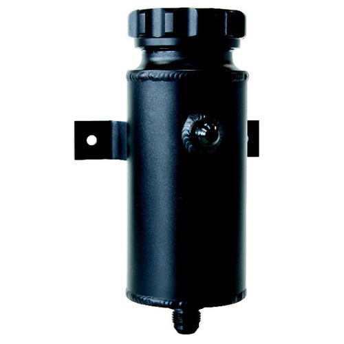 Aeroflow FABRIC ALLOY UNIV TANK 1L X 6 -8 ORB BLACK WITH MOUNT TABS