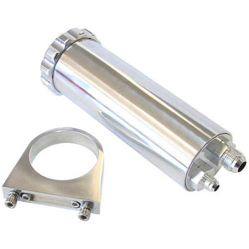 Aeroflow POLISHED BILLET POWER STEER TANK BILLET BRACKETS -10 -6
