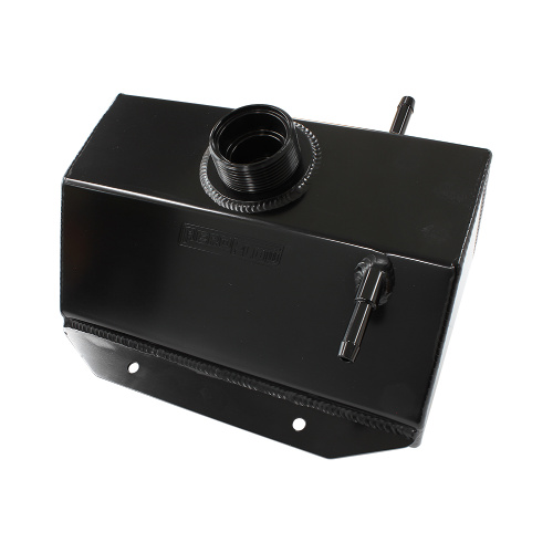 Aeroflow Performance Fabricated Radiator Overflow Tank - Black