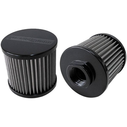 Aeroflow -12AN S/S BILLET BREATHER WITH FEMALE -12AN RE-USABLE