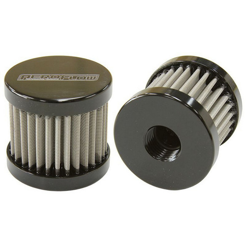 Aeroflow -6AN S/S BILLET BREATHER WITH FEMALE -6AN RE-USABLE
