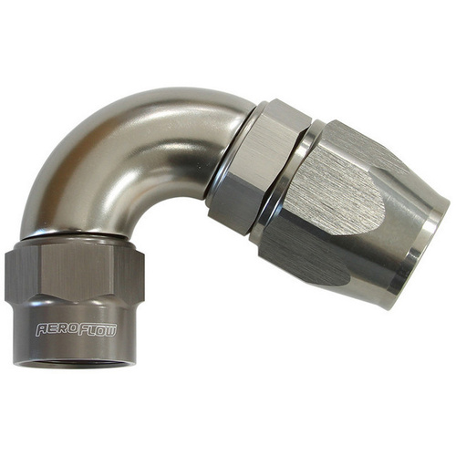 Aeroflow -6AN 120 DEGREE KRYPTALON FULL FLOW BIG BORE 1 PIECE