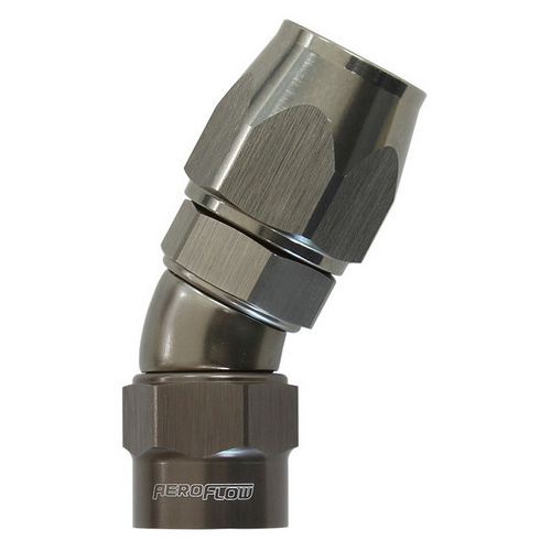 Aeroflow -10AN 30 DEGREE KRYPTALON FULL FLOW BIG BORE 1 PIECE