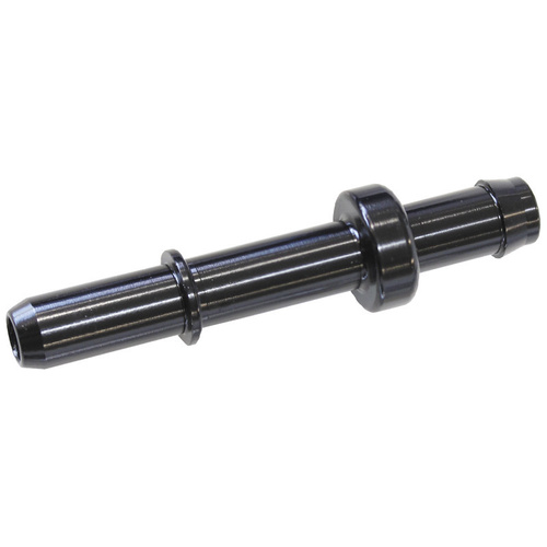 Aeroflow 5/16'' MALE TUBE TO 8MM / 5/16''Barb BLACK ADAPTER