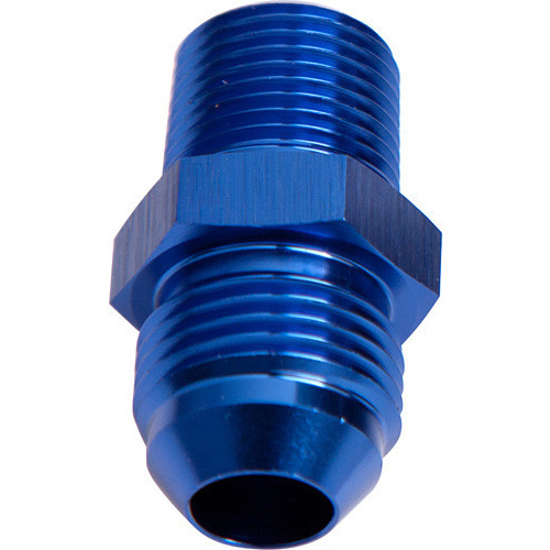 Aeroflow MALE FLARE -3AN TO 1/8'' NPT BLUE MALE FLARE TO NPT ADAPTER