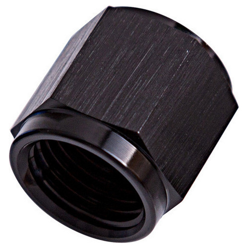 Aeroflow TUBE NUT -4AN TO 1/4'' TUBE BLACK -4AN TO 1/4'' HARD LINE