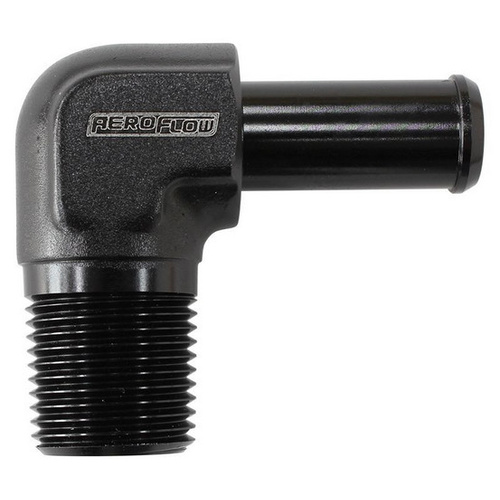 Aeroflow 90 DEG 1/8'' NPT TO -4 100/450 SERIES BRAIDED HOSE AN SIZE