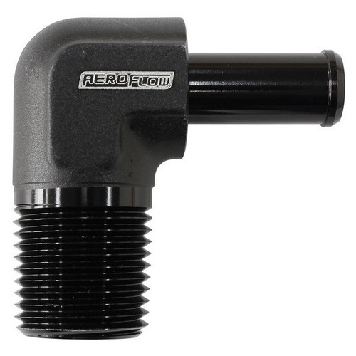 Aeroflow 90 DEG 3/8'' NPT TO -6 100/450 SERIES BRAIDED HOSE AN SIZE