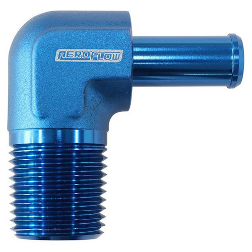 Aeroflow 90 DEG 1/2'' NPT TO -8 100/450 SERIES BRAIDED HOSE AN SIZE