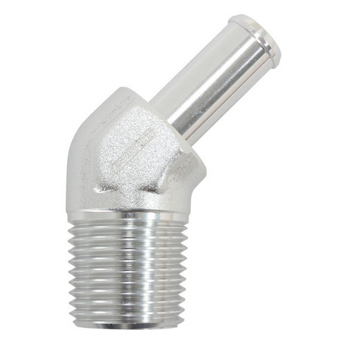 Aeroflow 45 DEG 3/8''NPT TO -6 100 / 450SERIES BRAIDED HOSE AN SIZE