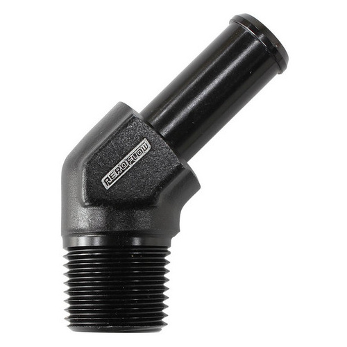 Aeroflow 45 DEG 1/2'' NPT -10 100/450 SERIES BRAIDED HOSE AN SIZE