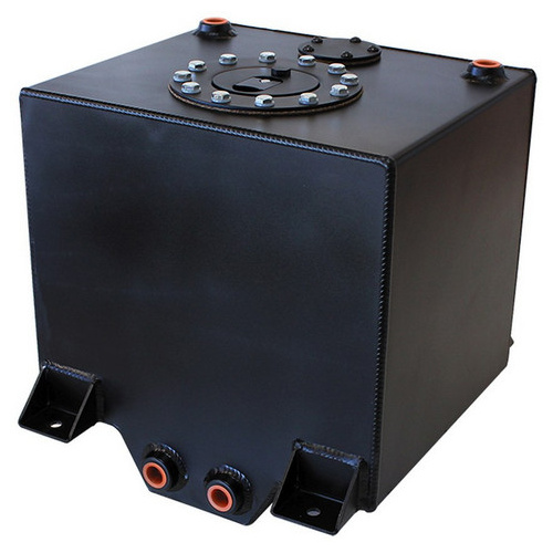 Aeroflow BLACK ALLOY FUEL CELL 19 LITRE5 US GALLONS WITH CAVITY/SUMP