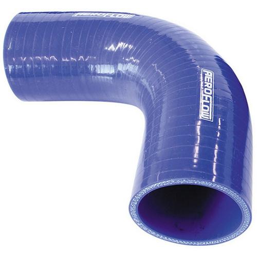 Aeroflow Silicone Hose 90 Deg; Blue I.D1.25'' 32mm Wall 4.5mm 120mm Leg AF 9003-125