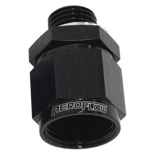 Aeroflow M14 X 1.5 TO -8 FEMALE SWIVEL BLACK WASHER SEAL