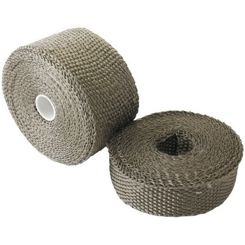 Aeroflow EXHAUST INSULATION WRAP1''X50FT50 FOOT TITANIUM ROLL
