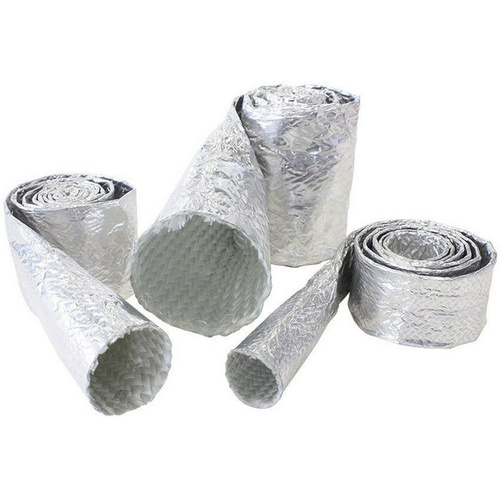 Aeroflow ALUMINISED SLEEVE 1-5/8-2'' SILVER FINISH 3.7M / 12ft