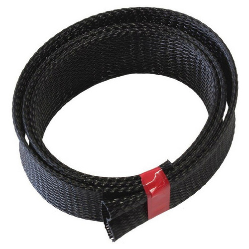 Aeroflow 1-1/2'' 1 METER HEAT FLEX BRAIDBLACK TIGHT WEAVE HIGH COVERAG