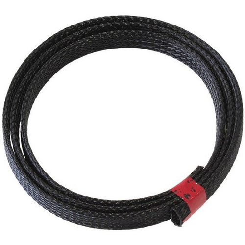 Aeroflow 1/2'' 7.6 METER HEAT FLEX BRAIDBLACK TIGHT WEAVE HIGH COVERAG