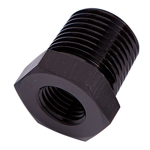 Aeroflow NPT PIPE REDUCER 1/4'' TO 1/8'' BLACK MALE TO MALE