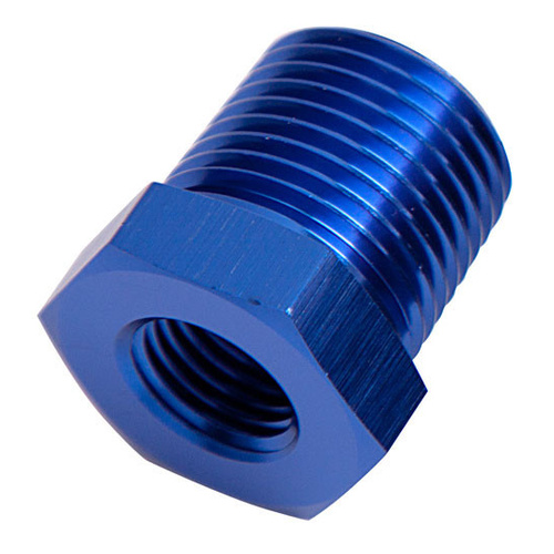 Aeroflow NPT PIPE REDUCER 3/4'' TO 3/8'' BLUE MALE TO FEMALE