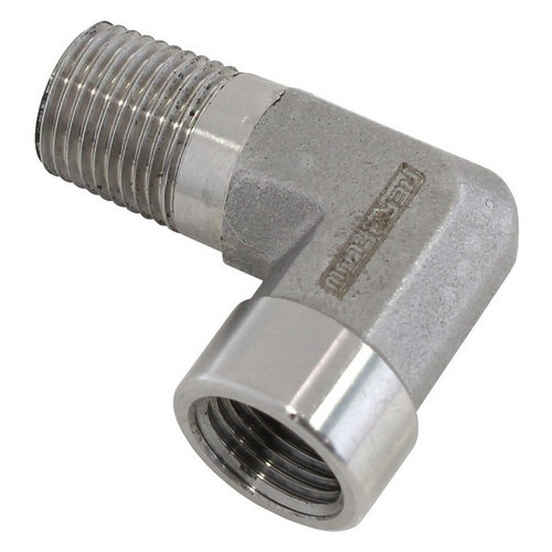 Aeroflow 90 Deg Female - Male Elbow 1/8NPT STAINLESS STEEL