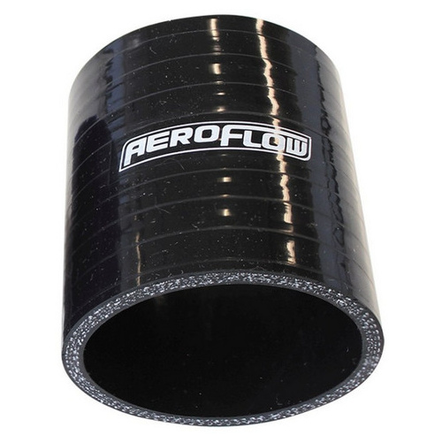 Aeroflow Silicone Hose Str Black I.D .75'' 19mm Wall 4.5mm 75mm Long AF 9201-075