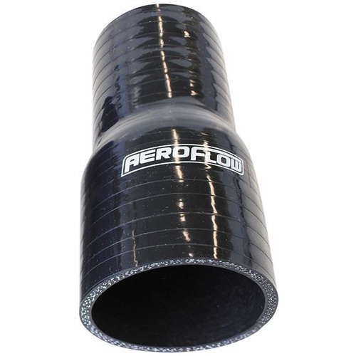 Aeroflow Silicone Hose Reducer Str Black I.D 1.25-1.00'' 32-25.4 4.5mm 127mm