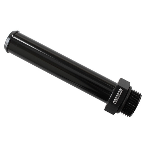 Aeroflow -8ORB TO 19MM BARB BLACK 100MM OAL