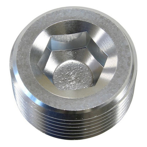 Aeroflow NPT PLUG 1'' SILVER 1'' NPT