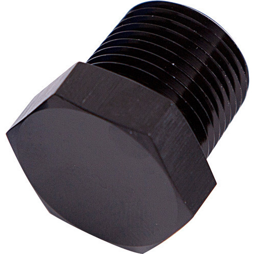 Aeroflow NPT HEX HEAD PLUG 3/8'' NPT BLACK 3/8'' NPT