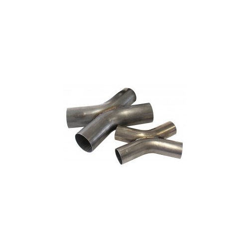 Aeroflow 3'' O.D EXHAUST X PIPE 45 DEG BENDS 304 STAINLESS STEEL