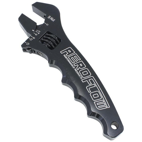 Aeroflow ADJUSTABLE WRENCH GRIP SPANNERBLACK -3AN TO -12AN