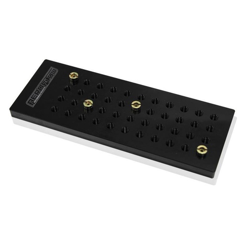 Aeroflow BILLET JET STORAGE PLATE HOLDS 22 PAIRS OF JETS