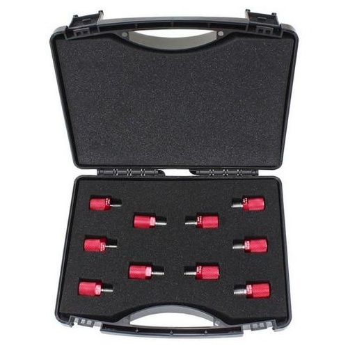 Aeroflow imperial thread gauge carry kit female and male gauge