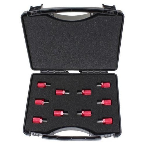 Aeroflow imperial thread gauge carry kit female and male gauge