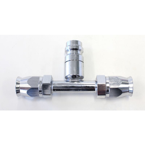 Aeroflow -6 Airconditioning Fitting inline Charge Port Straight