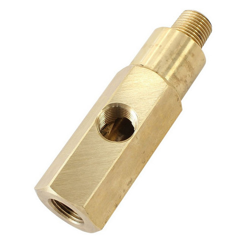 Aeroflow OIL PRESSUR GAUGE M18 X 1.5 M18 X 1.5 INLINE 1/8'' NPT SIDE