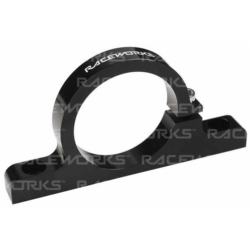 Billet Filter Bracket Black 50mm