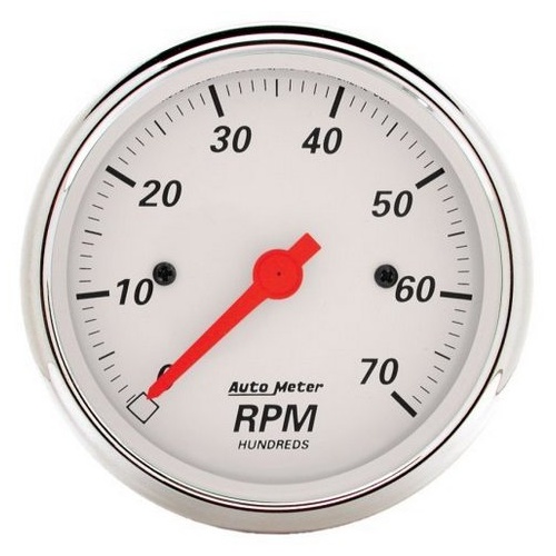 Auto Meter Arctic White Tachometer AU1398