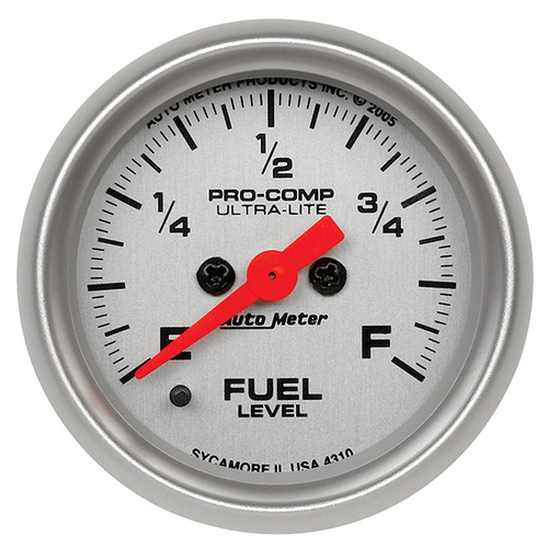 Auto Meter Ultra-Lite Series Fuel Level Gauge AU4310