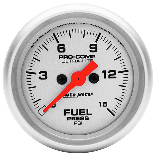 Auto Meter Ultra-Lite Series Fuel Pressure Gauge AU4361